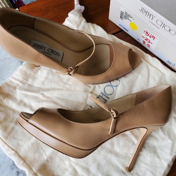 Jimmy Choo Amina Pumps nude - Picture 4 of 6